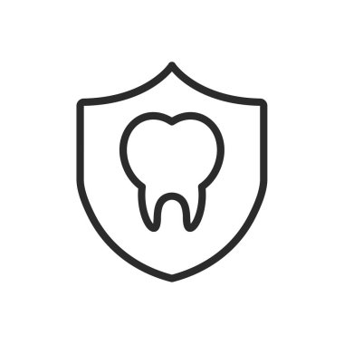 Diş Logo vektör tasarım şablonu. Diş Bakımı.