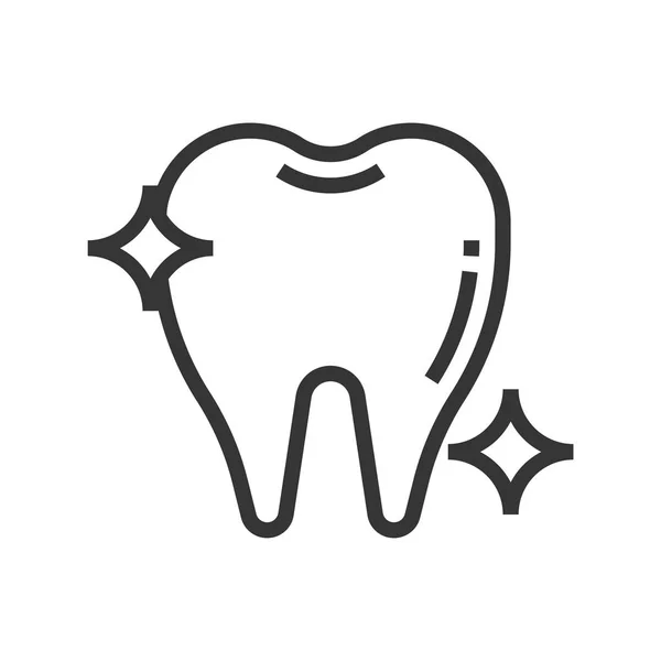 Šablona Návrhu Zubní Logo Vektor Zubní Péče — Stockový vektor