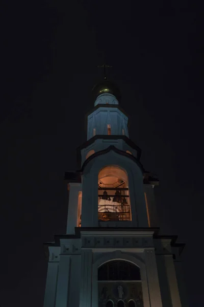 Kathedrale Der Verklärung Des Herrn Surgut Russland März 2019 — Stockfoto