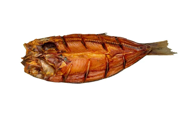 Ψάρι Silver Κυπρίνου Κρύο Καπνιστά Στρώμα Απομονώσετε — Φωτογραφία Αρχείου