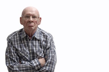 Yaşlı bir adamın portresi..