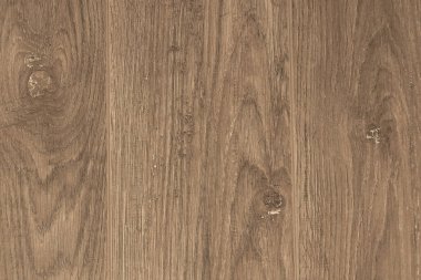 Tahta tahtalar, lamine. Kahverengi arkaplan desenli. Yukarıdan görüntüle