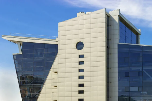 Beautifully Shaped Office Building Surgut Russia June 2019 — стоковое фото