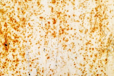 Boyadaki lekeler. Dokulu arka plan. Önden görünüm.