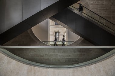 Müzesi Louvre Paris Fransa bahar 