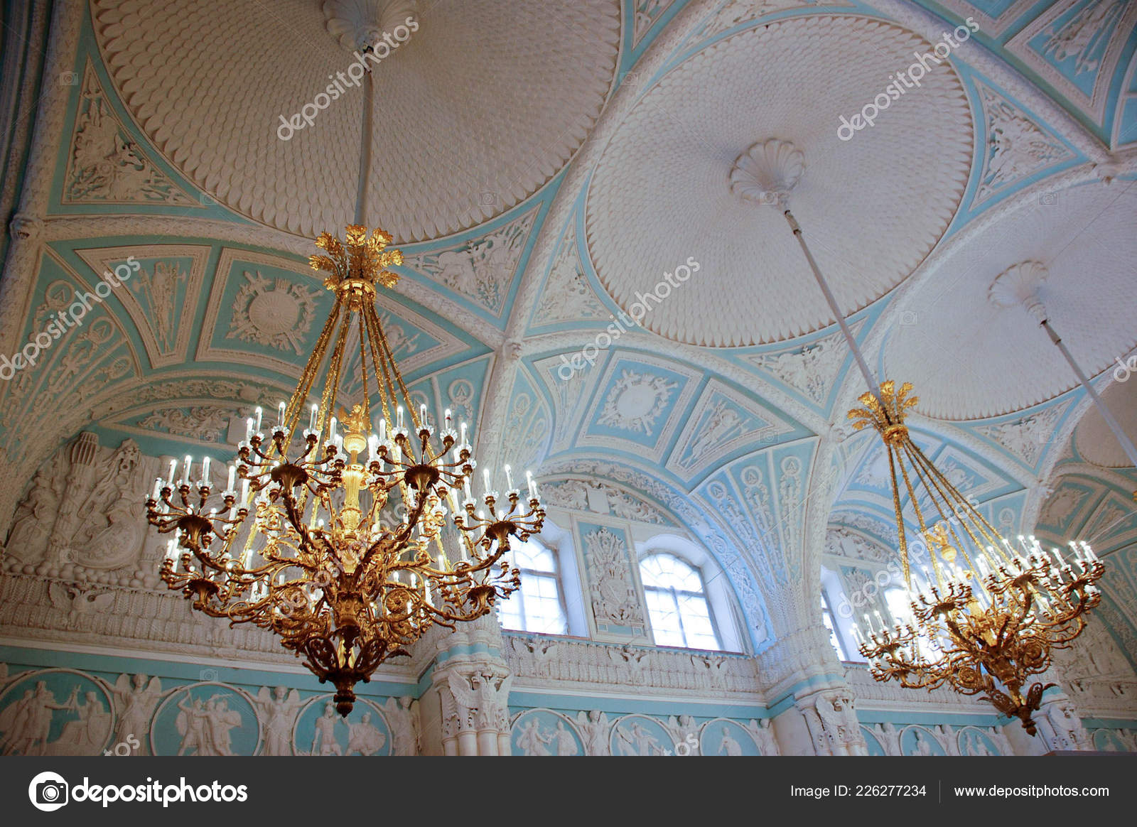 Interior State Hermitage Museum Winter Palace Former