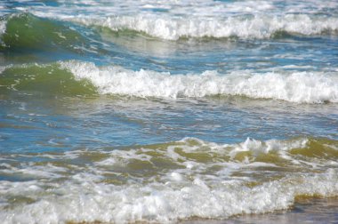 Gerçek deniz dalga arka plan