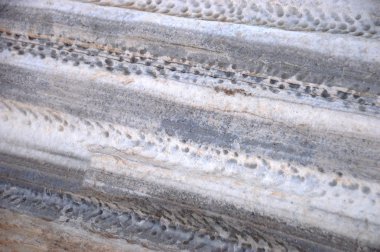 Doku doğal eski ham mermer ve granit taş