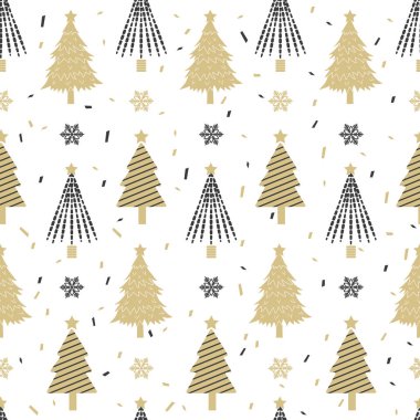 Noel ağacı desensiz arkaplan, ambalaj kağıdı, şablon dolguları, kış selamları, web sayfası geçmişi, Noel ve yeni yıl tebrik kartları