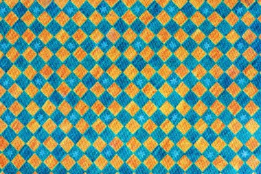 pembe kumaş ve küçük beyaz puantiyeli arka plan