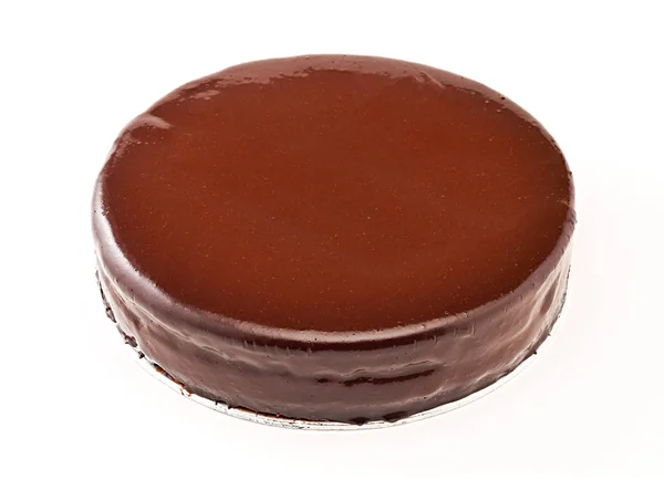Вкусный Шоколадный Торт Кусочек Сладкого Шоколадного Торта — стоковое фото