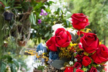 Yapay çiçek, yapay Pastel gül çiçek güzel gül