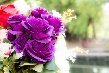 Yapay çiçek, yapay Pastel gül çiçek güzel gül