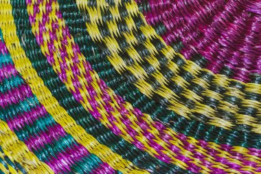 Güzel renkli stil halı yüzey mat arka plan doku yakın çekim