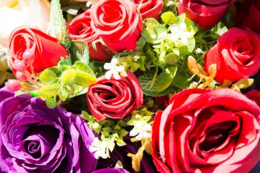 Yapay çiçek, yapay Pastel gül çiçek güzel gül