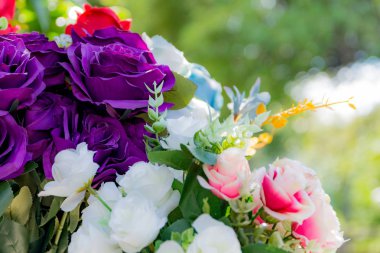 Yapay çiçek, yapay Pastel gül çiçek güzel gül