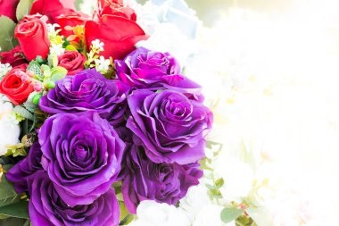 Yapay çiçek, yapay Pastel gül çiçek güzel gül