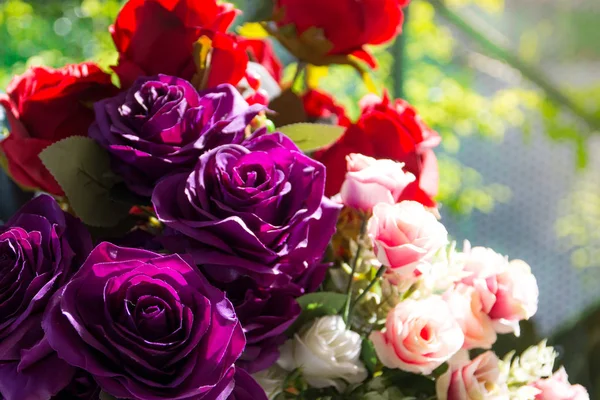 Yapay çiçek, yapay Pastel gül çiçek güzel gül