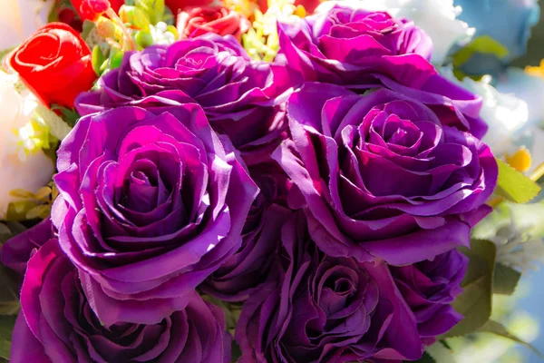 Yapay çiçek, yapay Pastel gül çiçek güzel gül