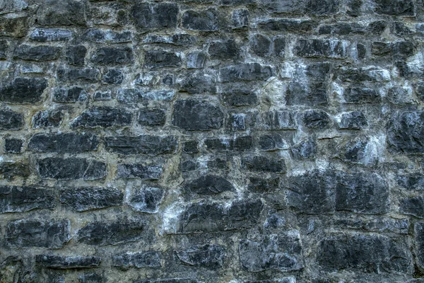 Antigua Pared Piedra Como Fondo Textura Diseño Estilo Foto Fondo —  Fotos de Stock
