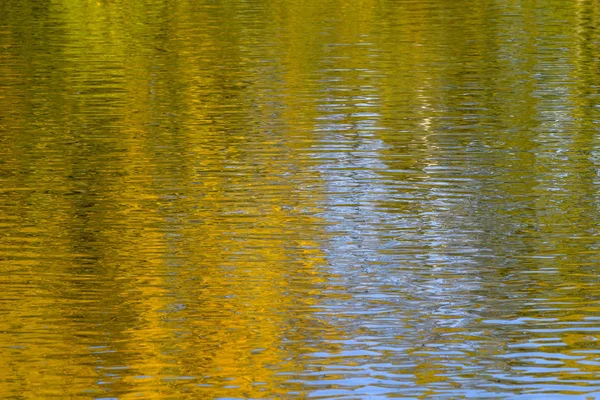 Textury Vody Žluté Zelené Olour Vlnitý Voda Barevný Vzor Abstraktní — Stock fotografie
