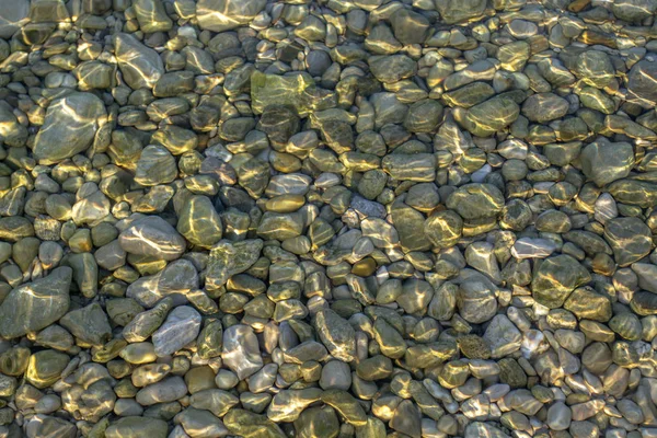 Fundo Pedras Mar Luz Sol Sobre Pedras Arte Abstrata Para — Fotografia de Stock