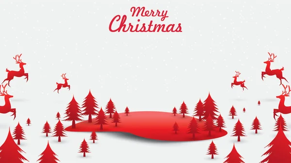 Frohe Weihnachten Und Ein Gutes Neues Jahr Illustration Des Weihnachtsmannes — Stockvektor
