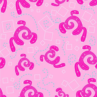 Kaktüs ile Seamless modeli tasarım vektör. Tekstiller için yazdırın. Vektör çizim arka plan.