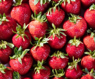 Taze çilek doku closeup kökenli Berry