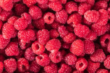 Taze ahududu tatlı gıda arka plan dokusu