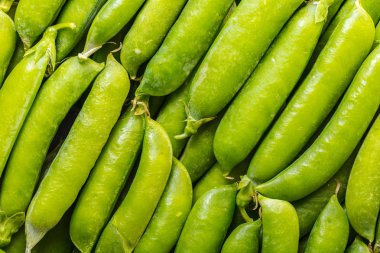 yeşil bezelye POD bir doku gıda arka plan