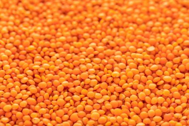 Gıda arka planını ham mercimek doku portre