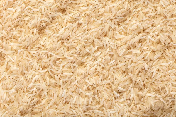 Food Background Texture Basmati Rice Steamed Close — Stock Photo, Image