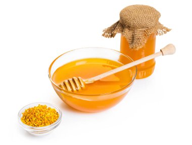 Tatlım natürmort beyaz izole arka planda