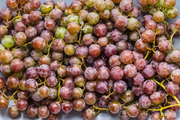Potravní Pozadí Texturové Zásobníky Vinných Hroznů — Stock fotografie
