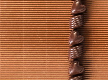 gıda arka plan, kalp şeklinde çikolata şeker
