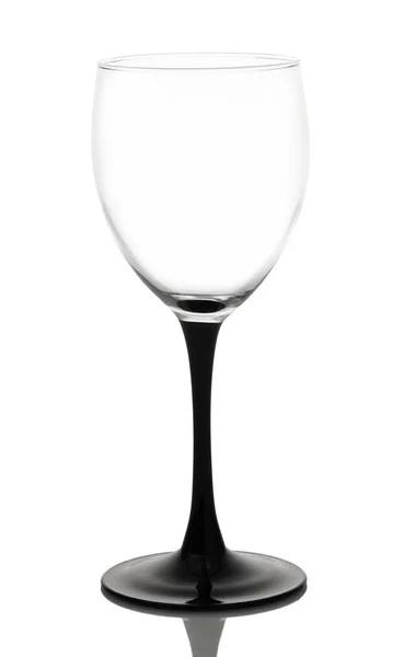 New Wine Glass White Isolated Background — Stock Photo, Image