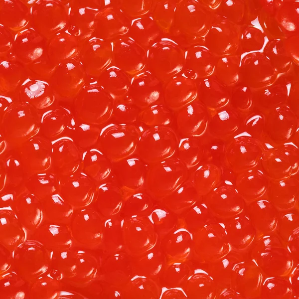 Fundo Comida Textura Close Caviar Vermelho — Fotografia de Stock