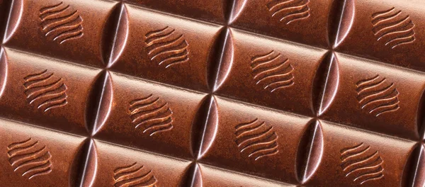 Textura Fondo Los Alimentos Chocolate Negro Cerca — Foto de Stock
