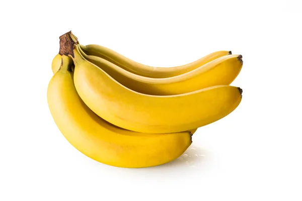 Bukiet Bananów Białym Tle — Zdjęcie stockowe