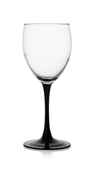 Copo Vinho Novo Fundo Isolado Branco — Fotografia de Stock