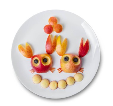 kırmızı elma yengeçler