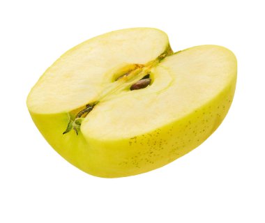 kırpma yolu ile beyaz izole bir arkaplan üzerinde elmalar                               