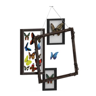 İzometrik 3d render. Senin işin daha iyi sunum için modern ve profesyonel vitrin!