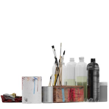 İzometrik 3d render. Senin işin daha iyi sunum için modern ve profesyonel vitrin!