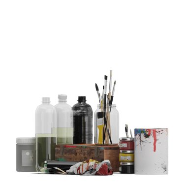 İzometrik 3d render. Senin işin daha iyi sunum için modern ve profesyonel vitrin!