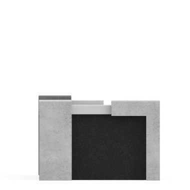 İzometrik 3d render. Senin işin daha iyi sunum için modern ve profesyonel vitrin!