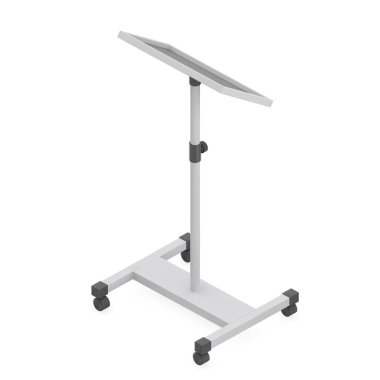 İzometrik 3d render. Senin işin daha iyi sunum için modern ve profesyonel vitrin!