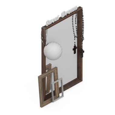 İzometrik 3d render. Senin işin daha iyi sunum için modern ve profesyonel vitrin!