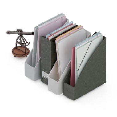 İzometrik 3d render. Senin işin daha iyi sunum için modern ve profesyonel vitrin!